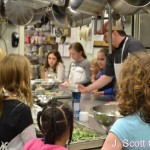Girl Scouts at J Scott Catering