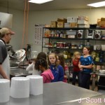 Girl Scouts Visit J Scott Catering