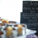Vegetarian Station at Corporate Event by J. Scott Catering