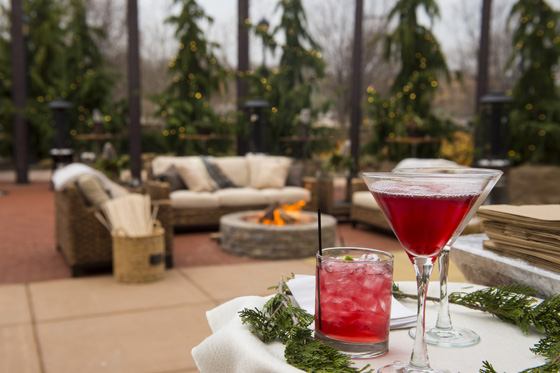 Outdoor Holiday Cocktails