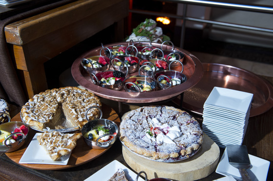 Holiday Pie and Dessert Station