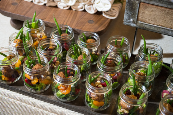 Beet Salad in Mason Jars Adorable Presenation