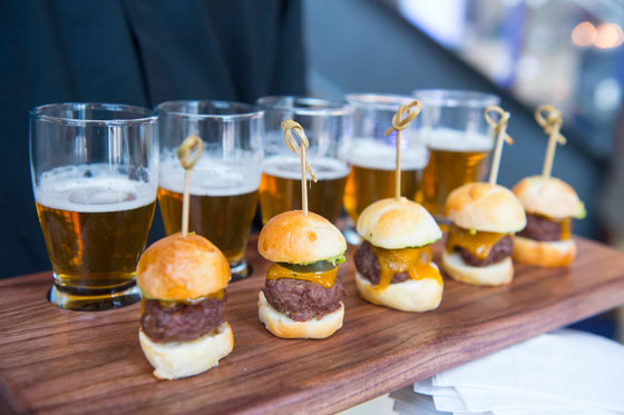 Mini Slider Appetizers for a Holiday Party