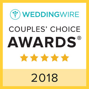 Wedding Wire Couples' Choice Award 2018