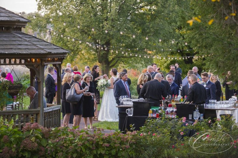 Cocktail Hour at Springton Manor Farm Wedding