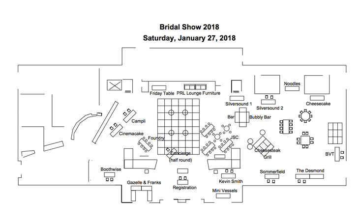 Bridal Show Layout