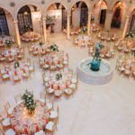 Reception at the patio