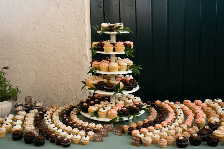 Cupcake Desserts Philadelphia Wedding Menu