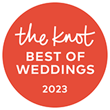 The Knot Best of Weddings 2023 award