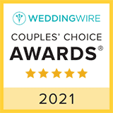 Wedding Wire Couple's Choice Awards 2021 badge